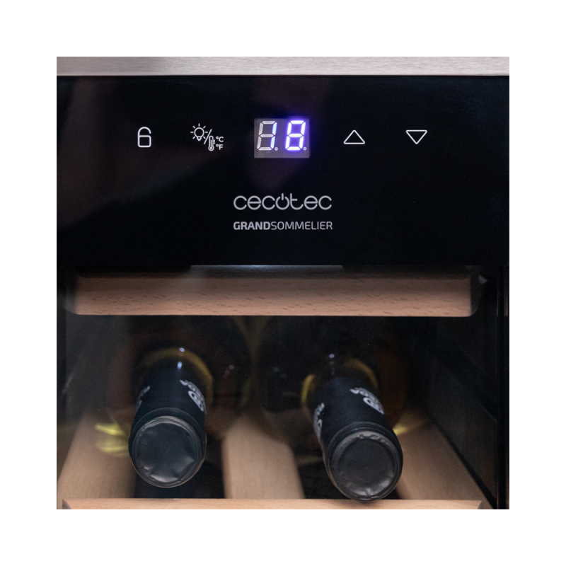 Vinska vitrina Cecotec Bolero GrandSommelier 1250 CoolWood Compressor