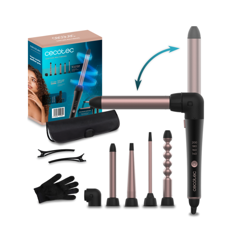 Kodralnik las Cecotec SurfCare MultiWaves