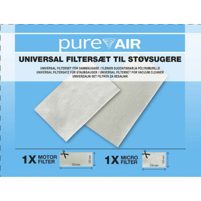 Univerzalni set filtrov za sesalnik Pure Air