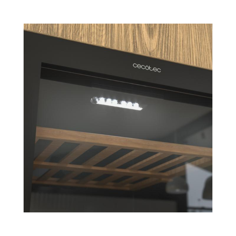 Vinska vitrina Cecotec Bolero GrandSommelier Duo 77000 Black