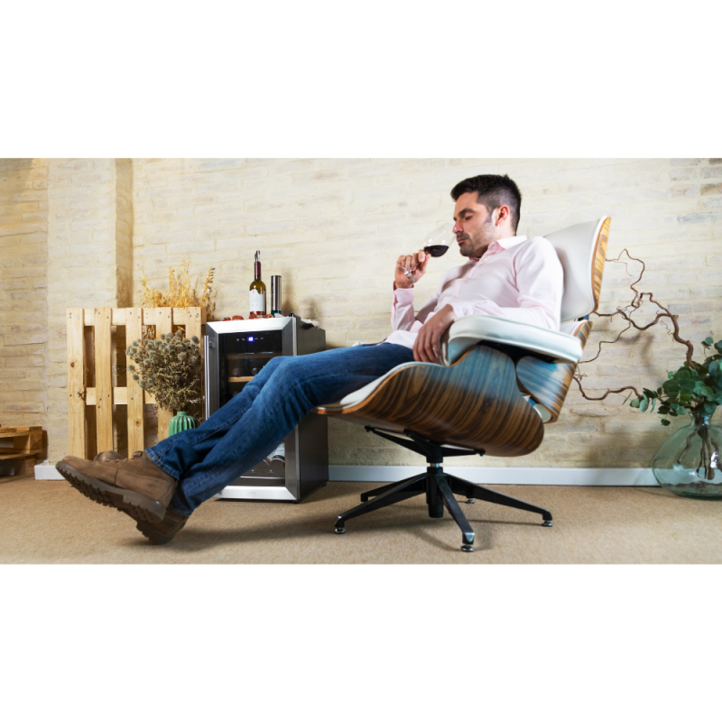 Vinska vitrina Cecotec GrandSommelier 15000 Inox Compressor