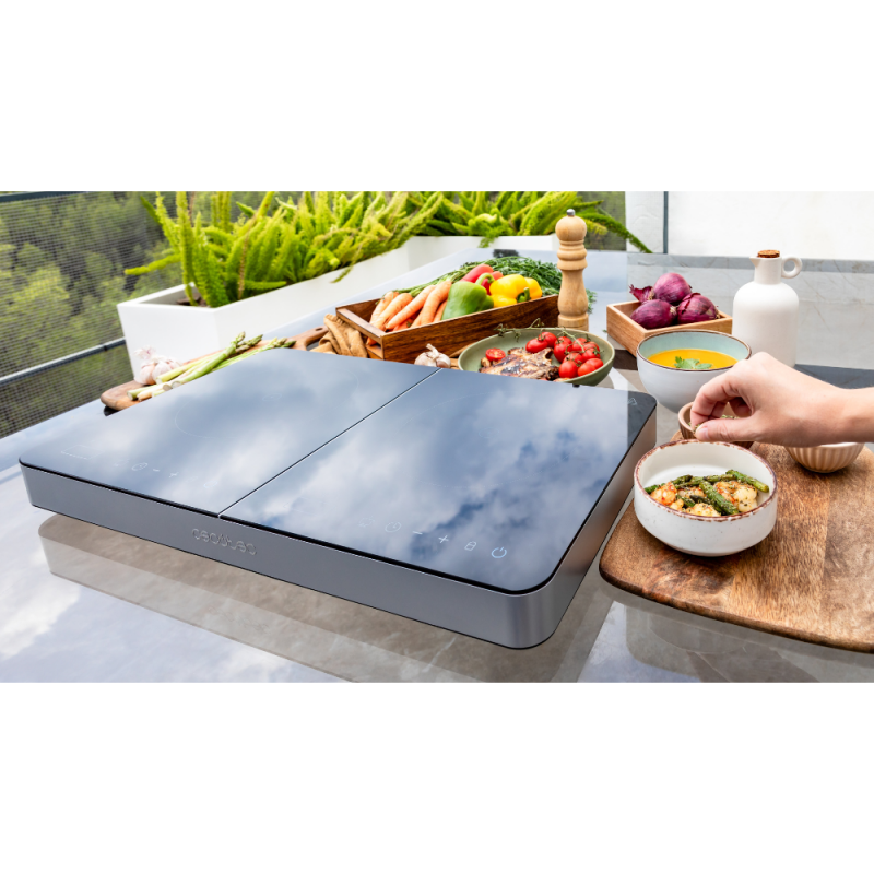 Dvojna indukcijska kuhalna plošča Cecotec Full Magma Double