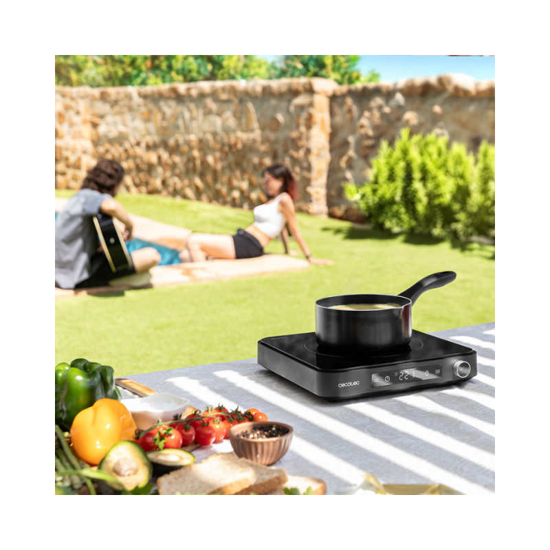 Indukcijska kuhalna plošča in žar Cecotec Full Magma Grill