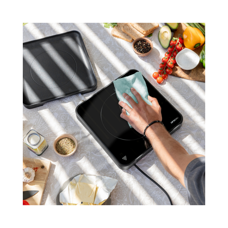Indukcijska kuhalna plošča in žar Cecotec Full Magma Grill