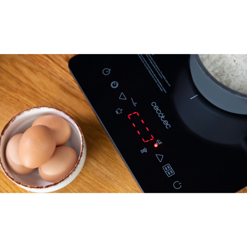 Indukcijska kuhalna plošča Full Crystal Onyx - POŠKODOVANA EMBALAŽA