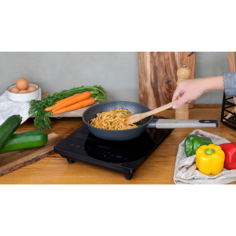 Indukcijska kuhalna plošča Full Crystal Onyx - POŠKODOVANA EMBALAŽA