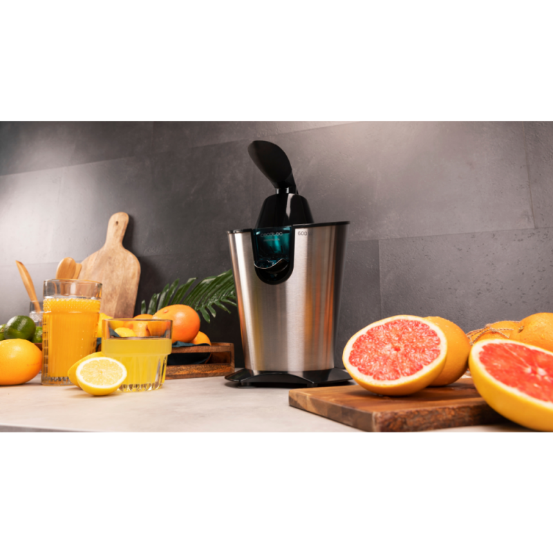 Ožemalnik citrusov Cecotec EssentialVita PowerFresh 600 Inox