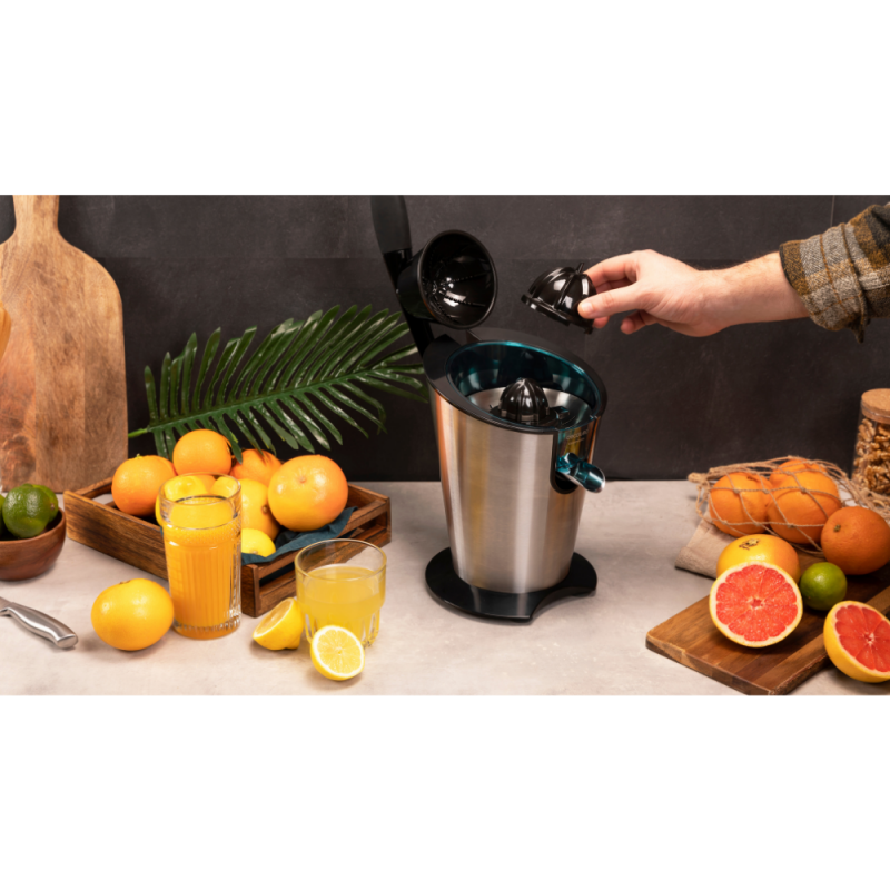 Ožemalnik citrusov Cecotec EssentialVita PowerFresh 600 Inox
