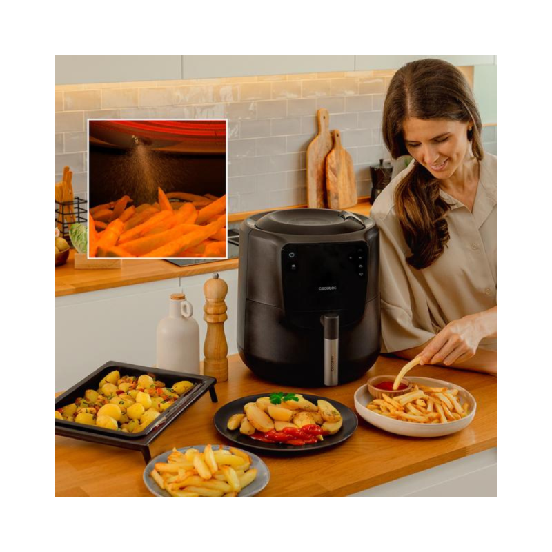 Cvrtnik na vroč zrak Cecotec Cecofry Rain