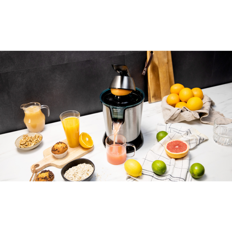 Ožemalnik citrusov Cecotec EssentialVita PowerAdjust 600 Black