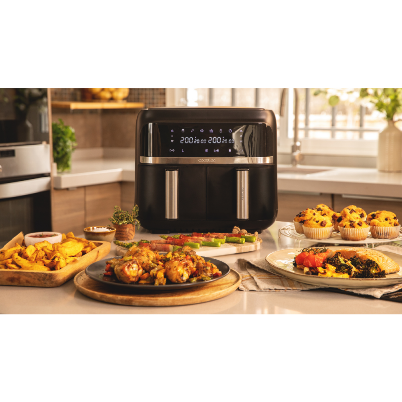 Cvrtnik na vroč zrak Cecotec CecoFry Advance Double