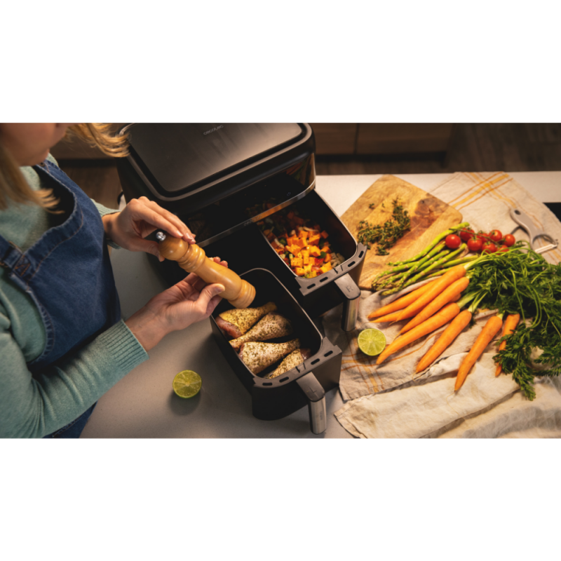 Cvrtnik na vroč zrak Cecotec CecoFry Advance Double