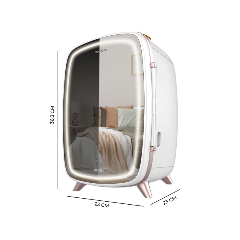 Mini hladilnik za kozmetiko Cecotec CoolingBeauty 6000 Mirror