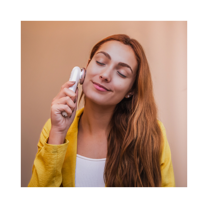 Masažni aparat za obraz s svetlobno terapijo Cecotec Bamba FaceCare LightSonic