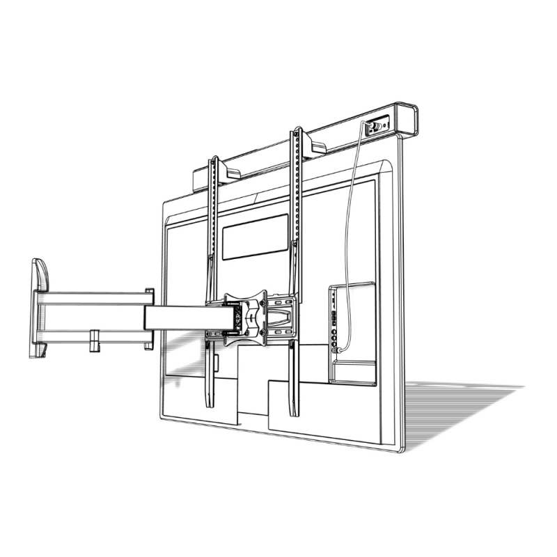 Nosilec za soundbar Meliconi Soundbar TV