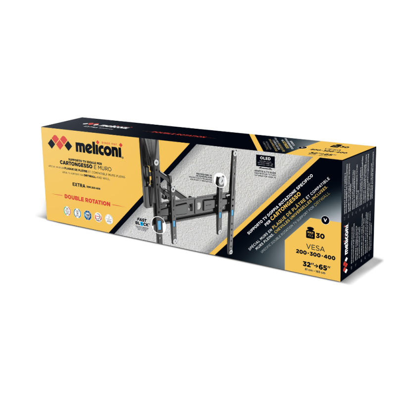 Stenski nosilec za TV Meliconi Extra XDR 200400 CG - POŠKODOVANA EMBALAŽA
