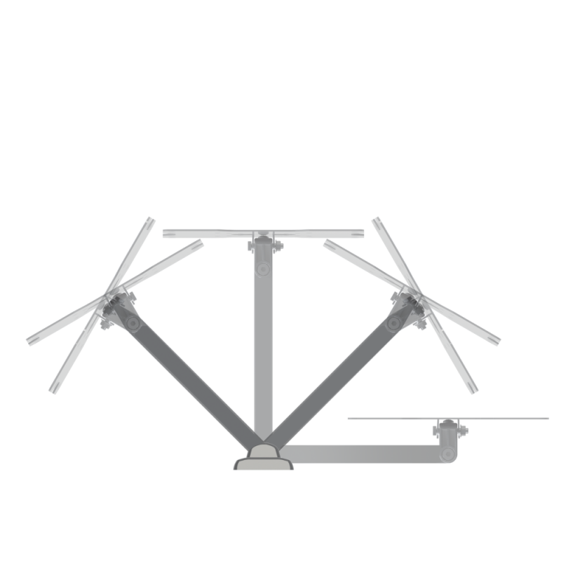 Stenski nosilec za TV Meliconi Flatstyle FR200