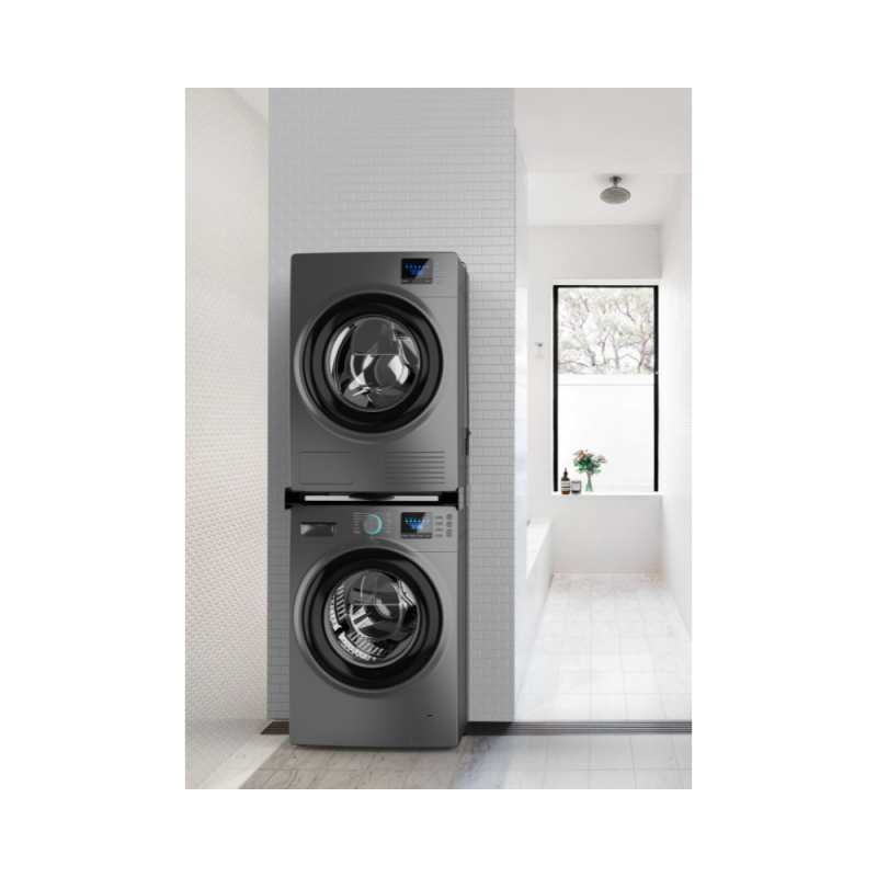 Vezni člen za pralni/sušilni stroj s polico Torre Dark