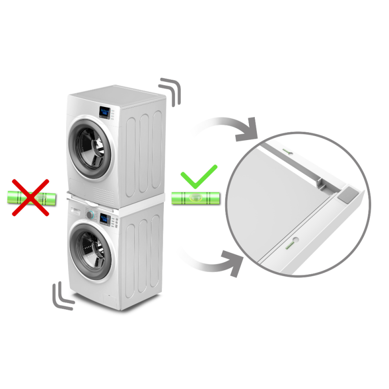 Vezni člen za pralni/sušilni stroj s polico Torre Green 