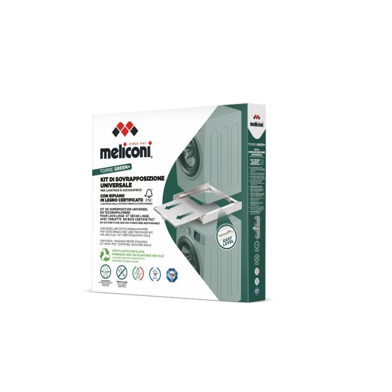 Vezni člen za pralni/sušilni stroj s polico Torre Green 