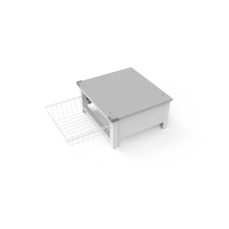 Podstavek s košaro za pralni/sušilni stroj Base Space Basket