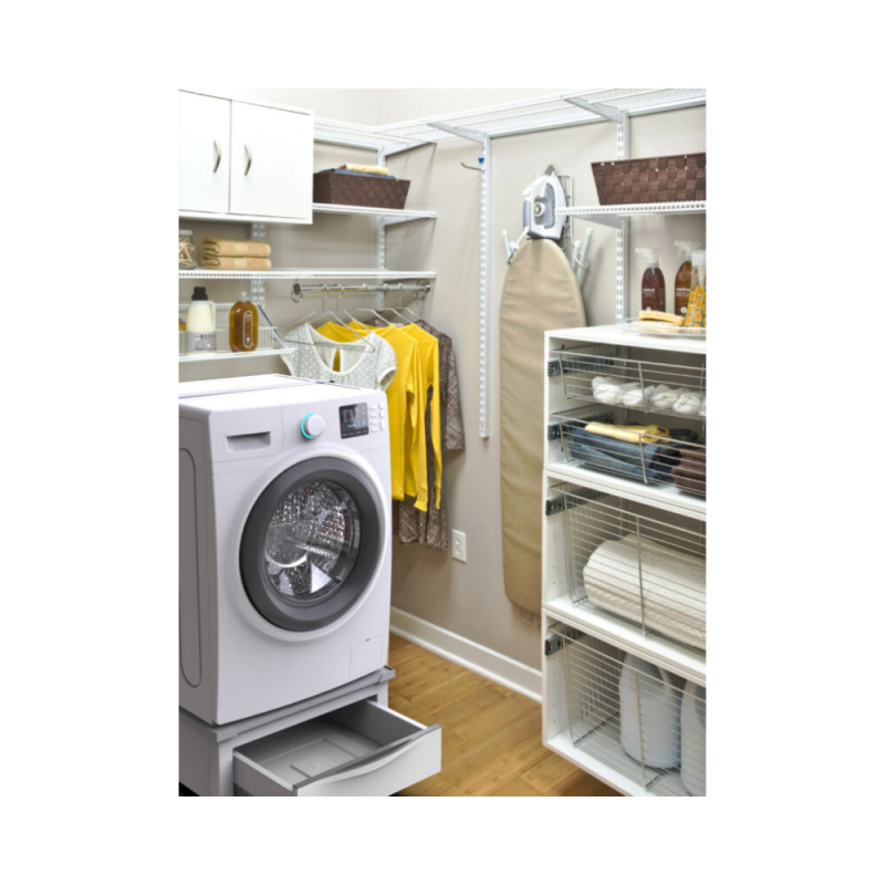 Podstavek s predalom za pralni/sušilni stroj Base Space Extra