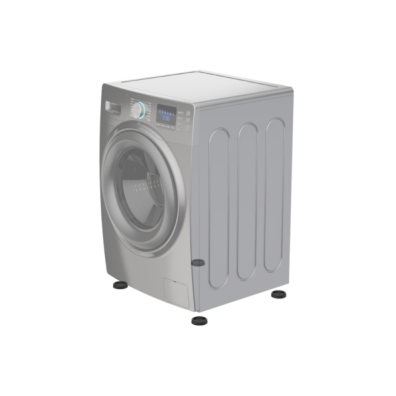 Komplet 4 črnih proti vibracijskih nosilcev za pralni/sušilni stroj