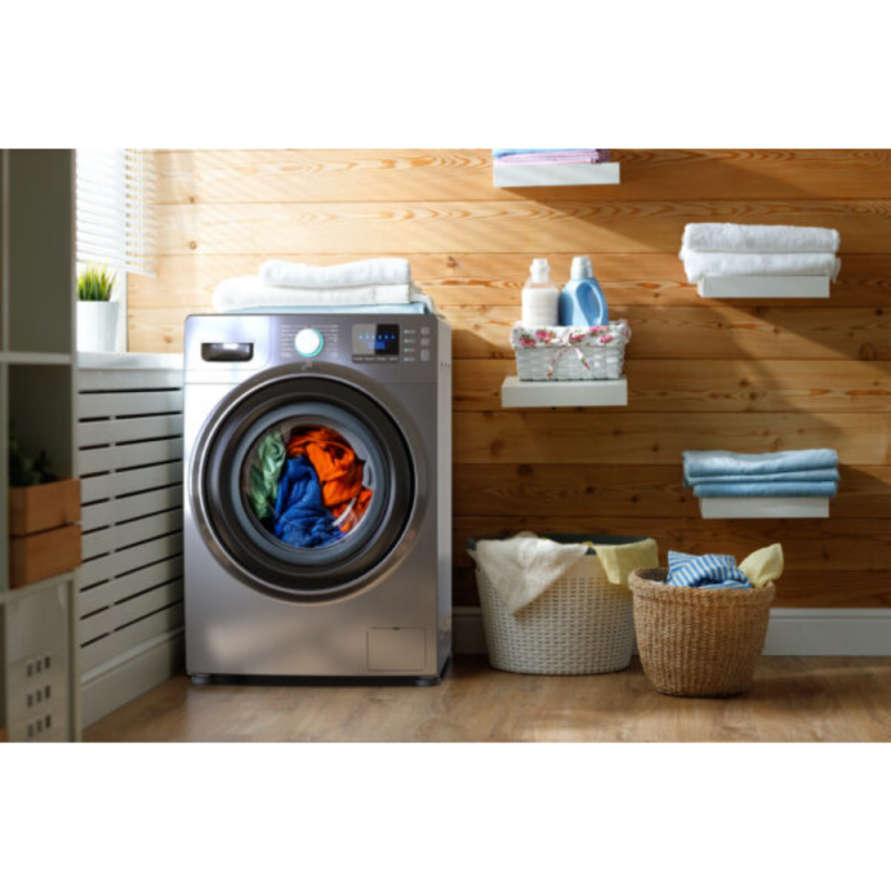 Komplet 4 črnih proti vibracijskih nosilcev za pralni/sušilni stroj