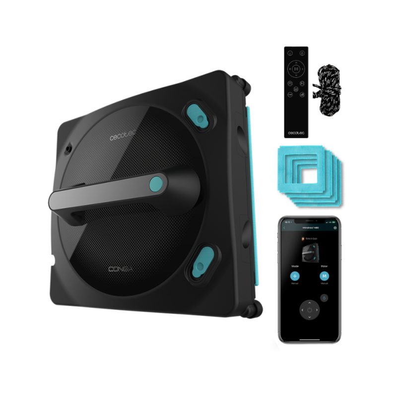 Robotski čistilnik oken Cecotec Conga Windroid 1490 TwerkingSpray Connected