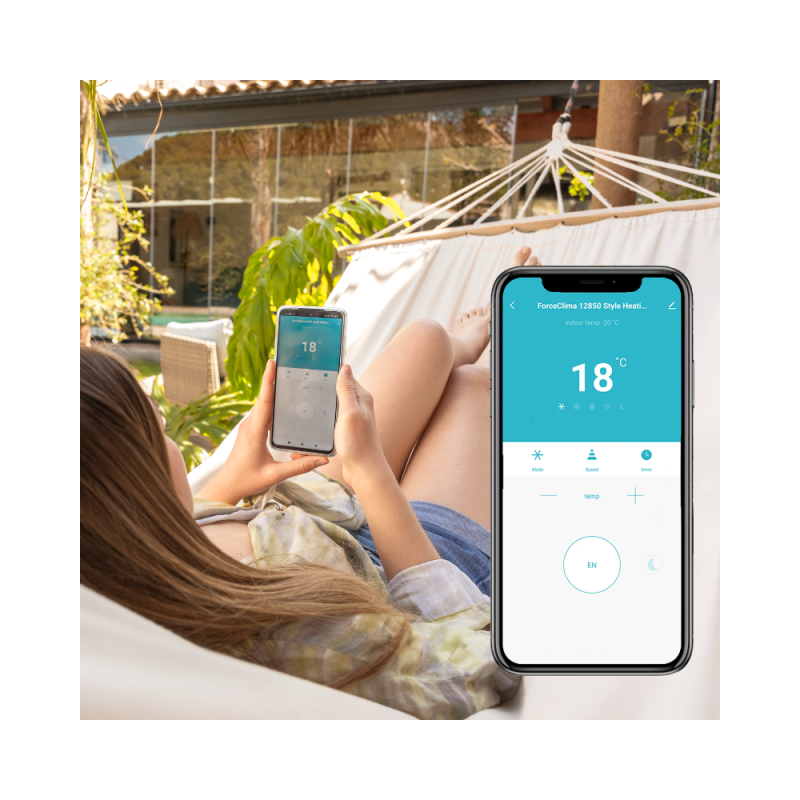 Prenosna klimatska naprava Cecotec ForceClima 9550 Style Heating Connected