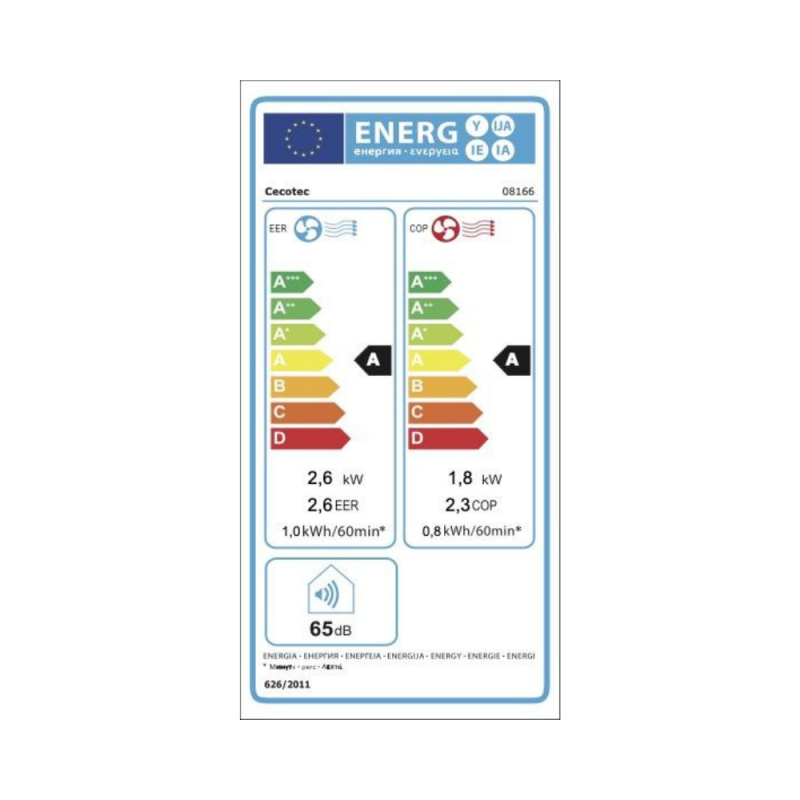 Prenosna klimatska naprava Cecotec ForceClima 9550 Style Heating Connected