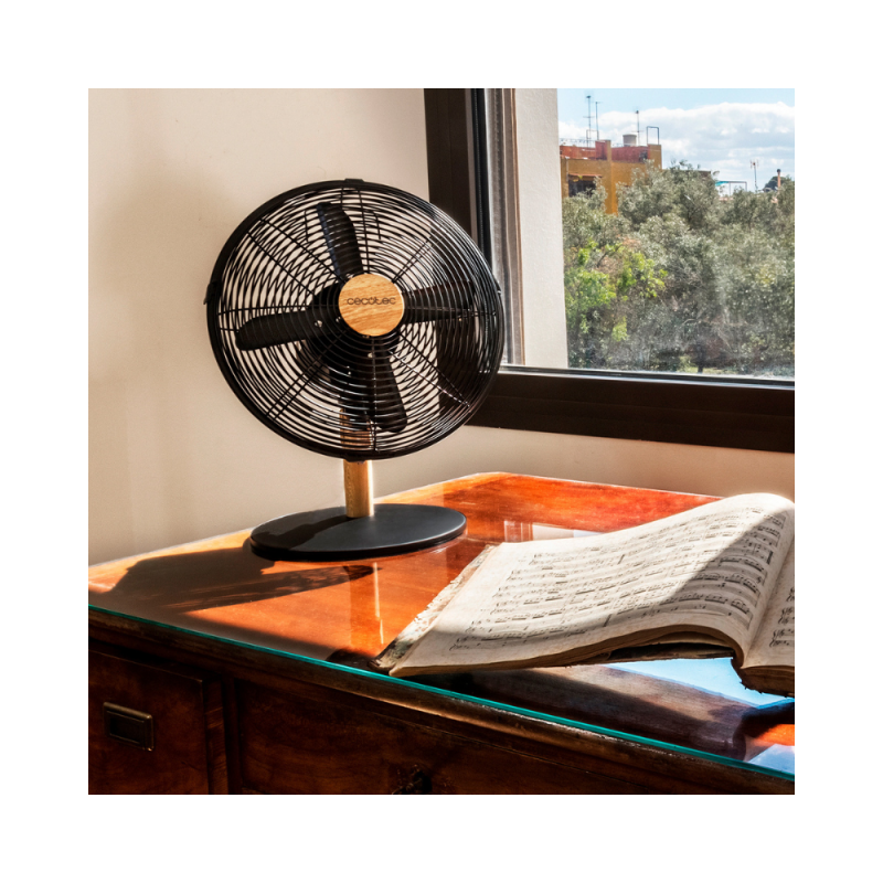 Namizni ventilator Cecotec EnergySilence 600 WoodDesk