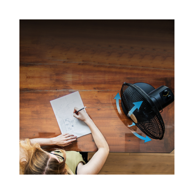 Namizni ventilator Cecotec EnergySilence 600 WoodDesk