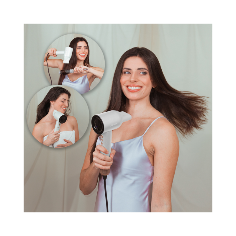 Sušilnik za lase Cecotec IoniCare Rockstar Nano IonTech Champagne