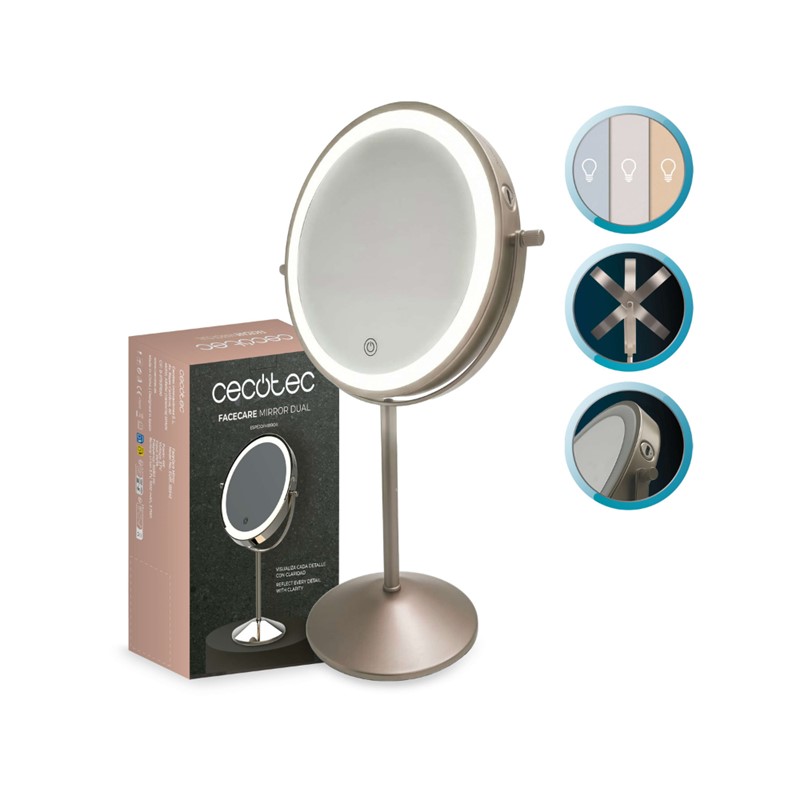 Kozmetično ogledalo Cecotec FaceCare Mirror Dual