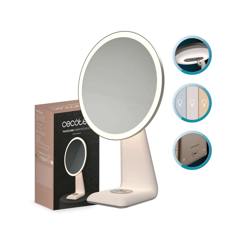 Kozmetično ogledalo Cecotec FaceCare Mirror Design