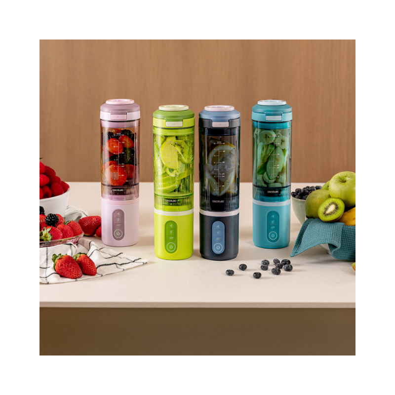 Prenosni blender Cecotec Power Titanium Shake2Go Dark