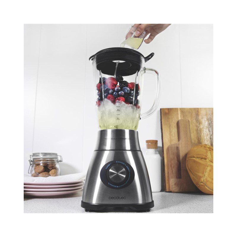 Blender Cecotec Power Black Titanium 2500MAX Spatula