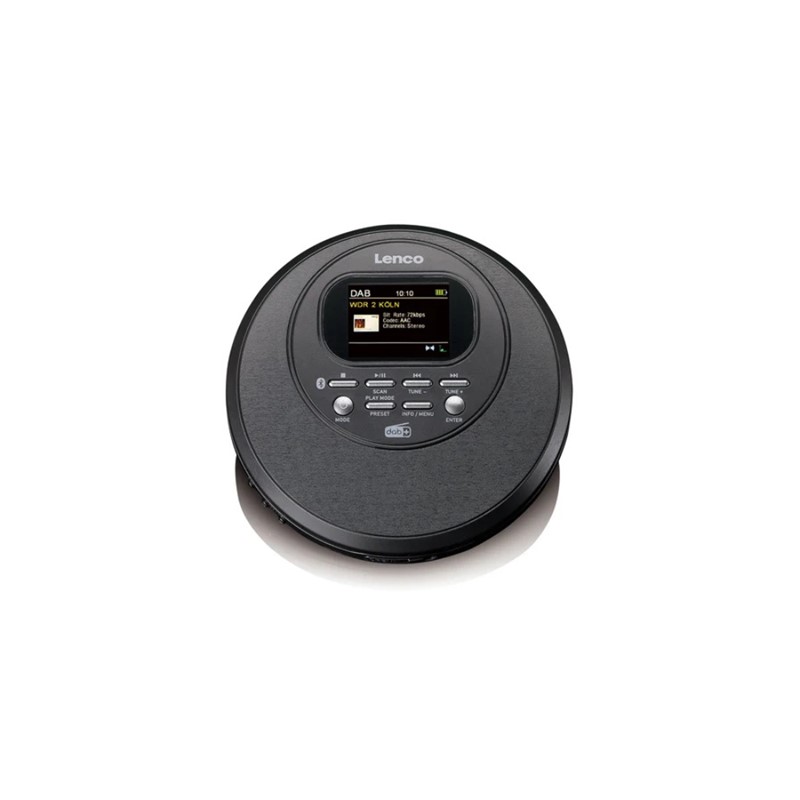 Prenosni CD predvajalnik Lenco CD-500BK