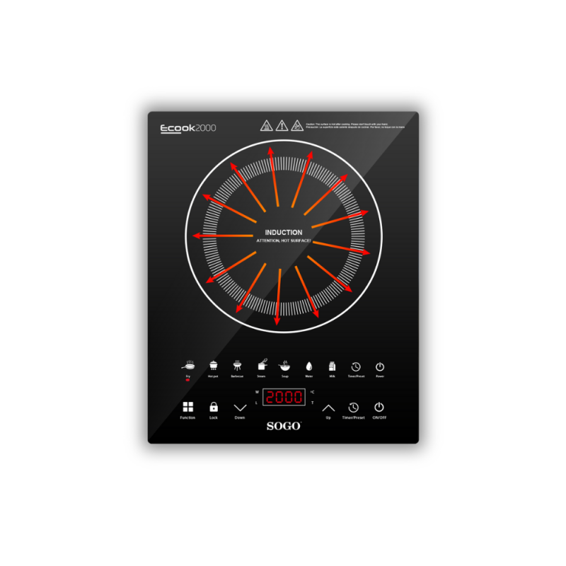 Indukcijska kuhalna plošča Sogo COC-SS-10245