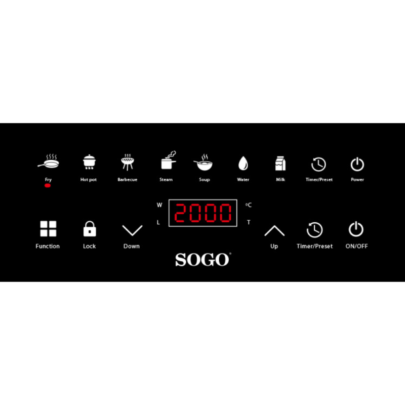 Indukcijska kuhalna plošča Sogo COC-SS-10245