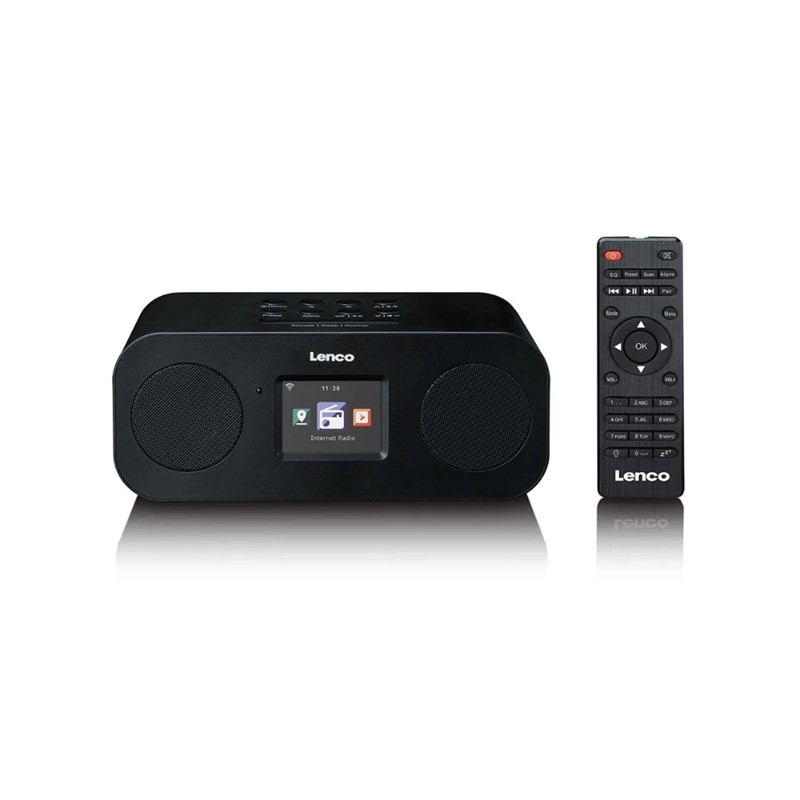 Internetni radio z DAB  Lenco DIR-121BK