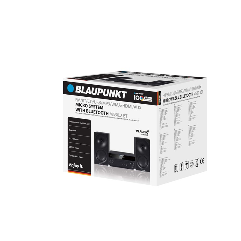 Glasbeni stolp Blaupunkt MS30.2BT