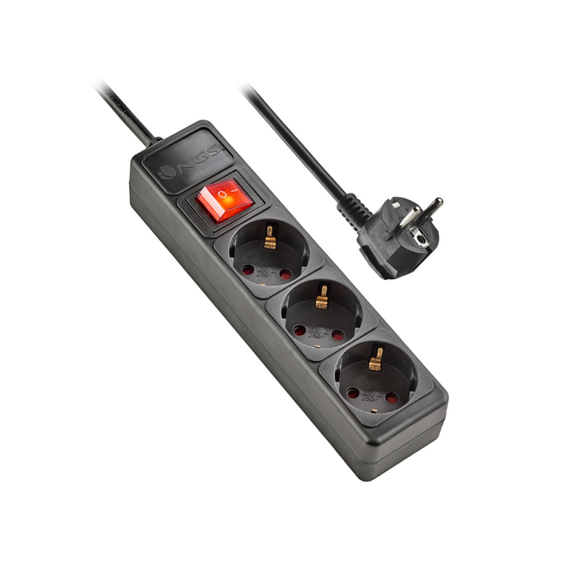 Podaljšek s 3 vtičnicami POLE 300