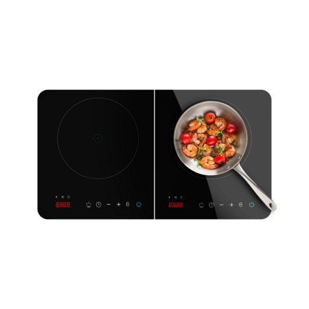 Dvojna indukcijska kuhalna plošča Cecotec Full Magma Double