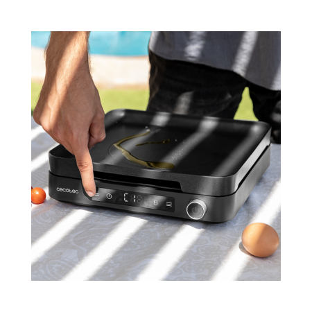 Indukcijska kuhalna plošča in žar Cecotec Full Magma Grill