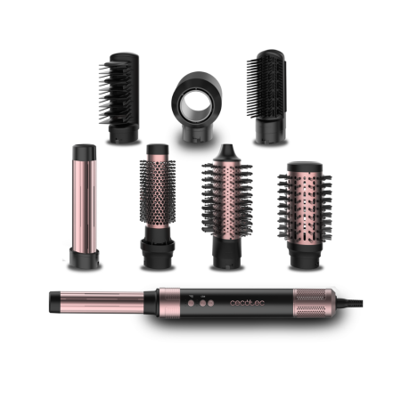 Oblikovalnik las Cecotec Bamba CeramicCare AirGlam Black