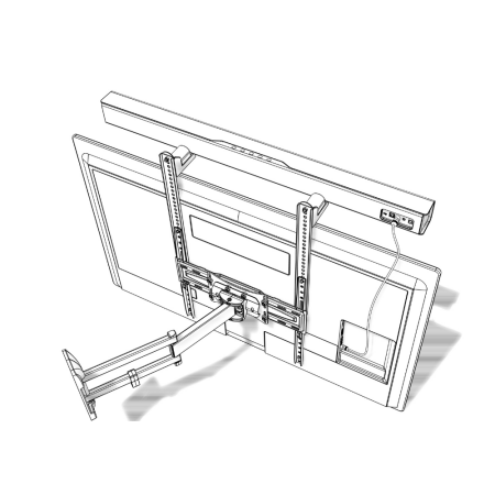 Nosilec za soundbar Meliconi Soundbar TV