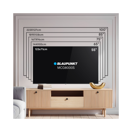 Televizor Blaupunkt 4K MiniLED Google 55MCG8000S 55''