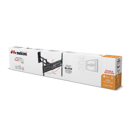 Stenski nosilec za TV Meliconi FlatStyle FDR600 Fast Block